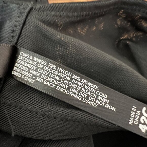 Torrid Curve Lightly Lined T-Shirt Bra Size 42C Black Leopard Underwire NWT - Picture 10 of 10